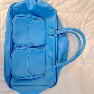 Blue Weekender Tote
